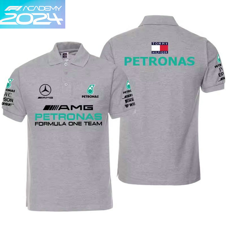 2024 Polo Mercedes-AMG Petronas Formula One Team Coton Homme